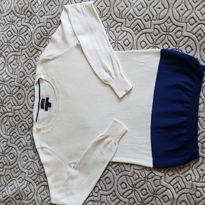 Tommy Hilfiger light knit sweater cashmere/cotton xs